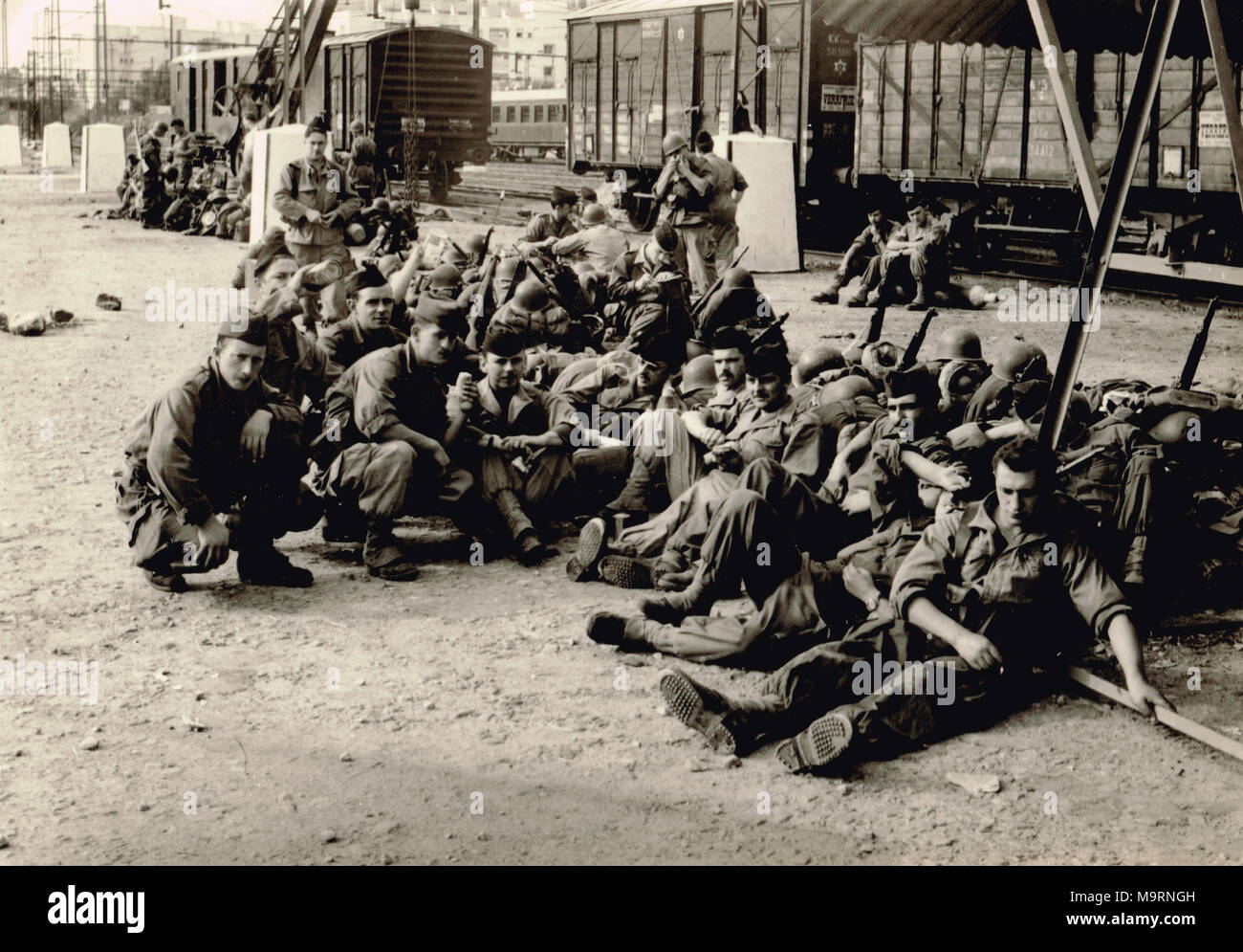 Diario fotografico di un giovane soldato francese in Marocco Foto Stock