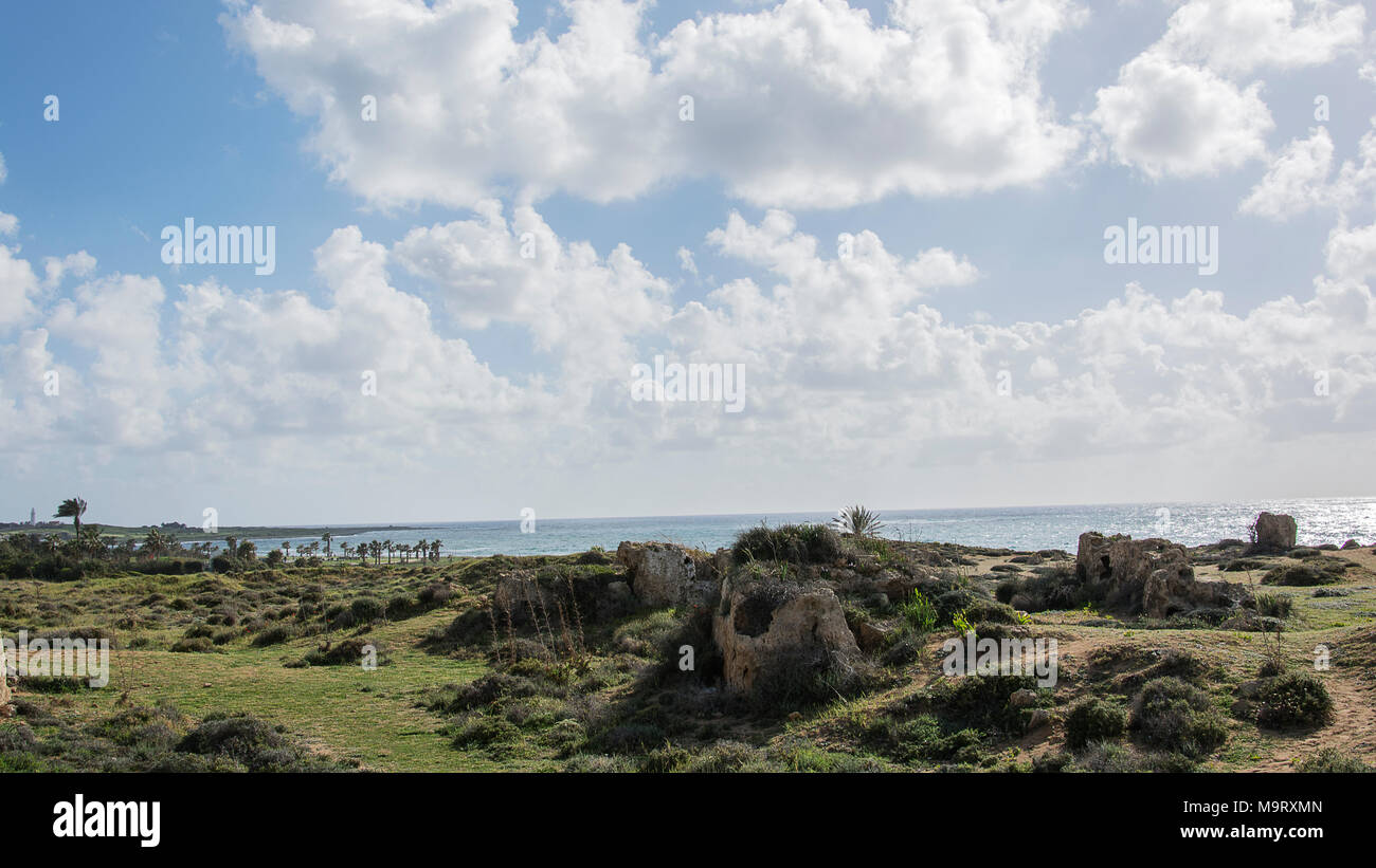 Tomba di re - Pafos Cipro Foto Stock