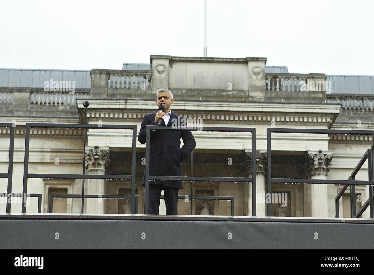 Quarto Plint scoprimento principali di Londra Foto Stock