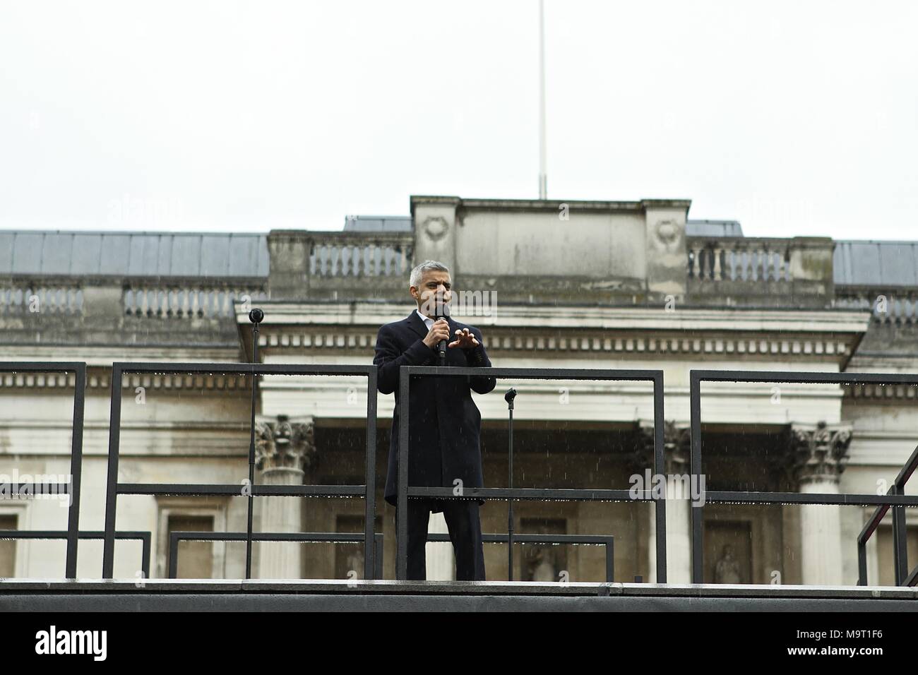 Quarto Plint scoprimento principali di Londra Foto Stock