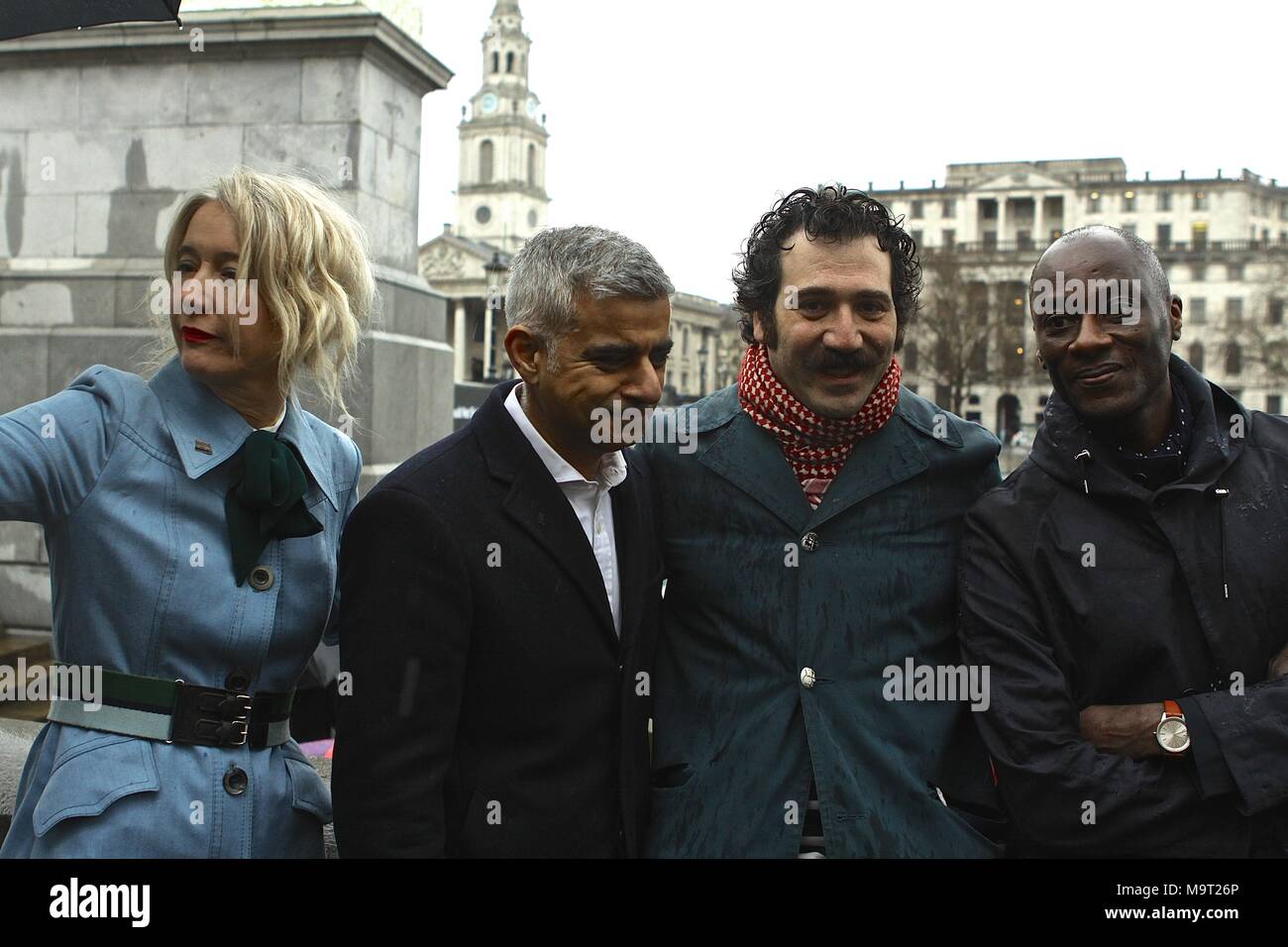 Quarto Plint scoprimento principali di Londra Foto Stock