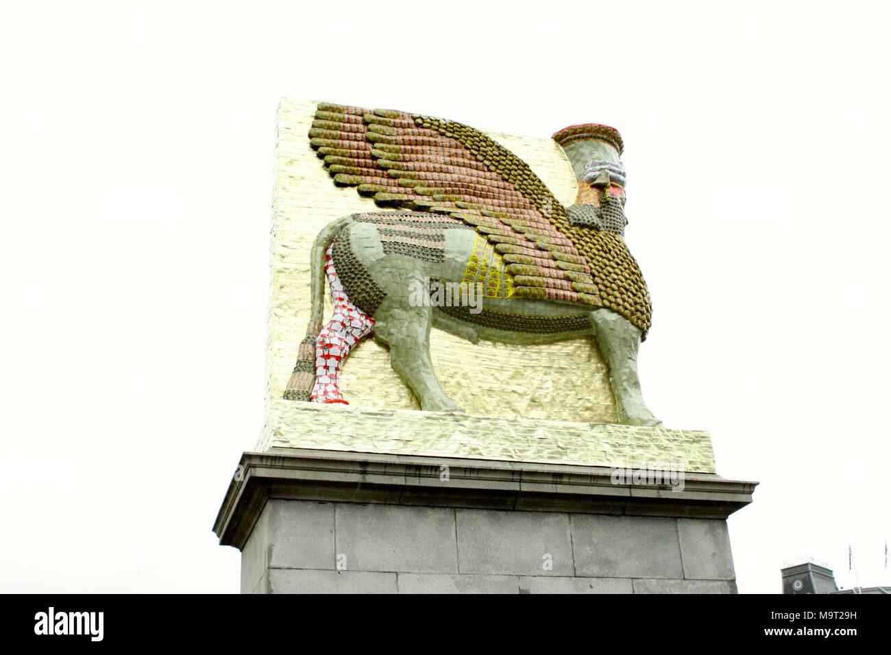 Quarto Plint scoprimento principali di Londra Foto Stock