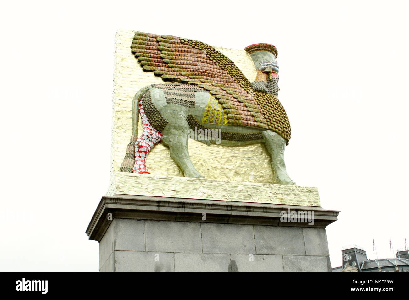 Quarto Plint scoprimento principali di Londra Foto Stock