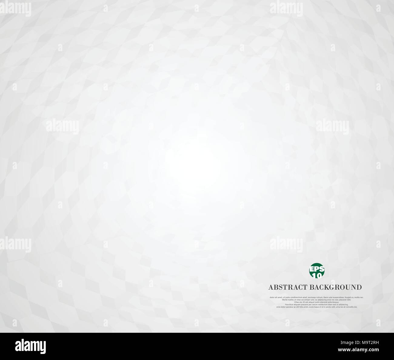 Grigio tecnologia geometrica sfondo con forma di pentagoni banner design. illustrazione vettoriale EPS10 Illustrazione Vettoriale