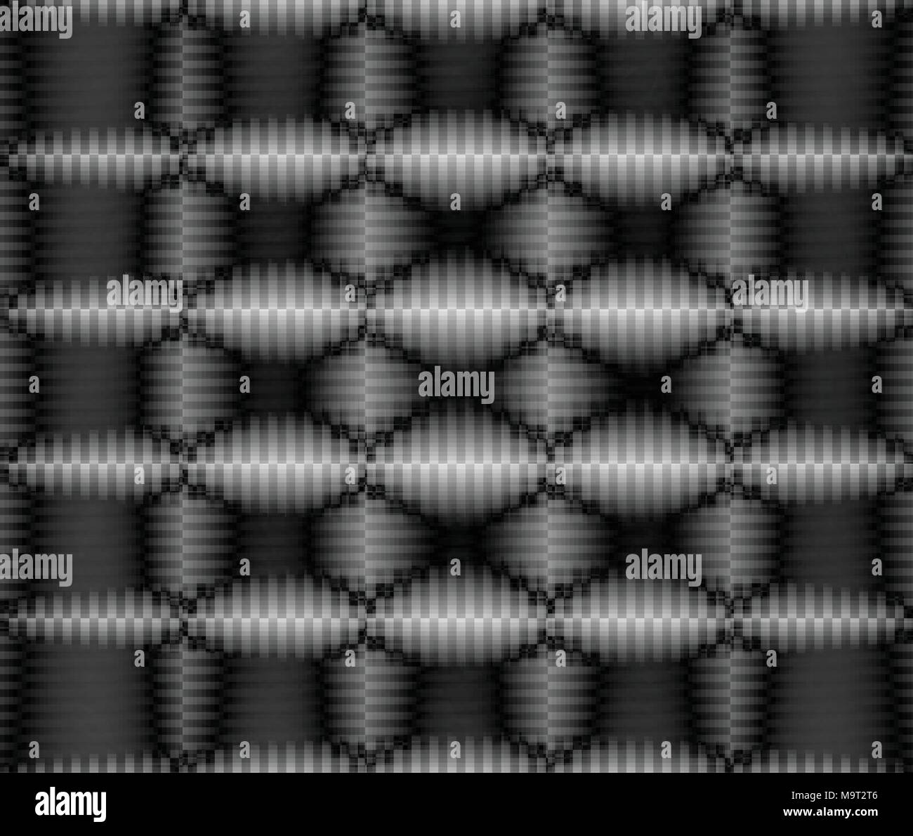 Bianco e nero tecnologia geometrica sfondo con forma di pentagoni banner design. illustrazione vettoriale EPS10 Illustrazione Vettoriale