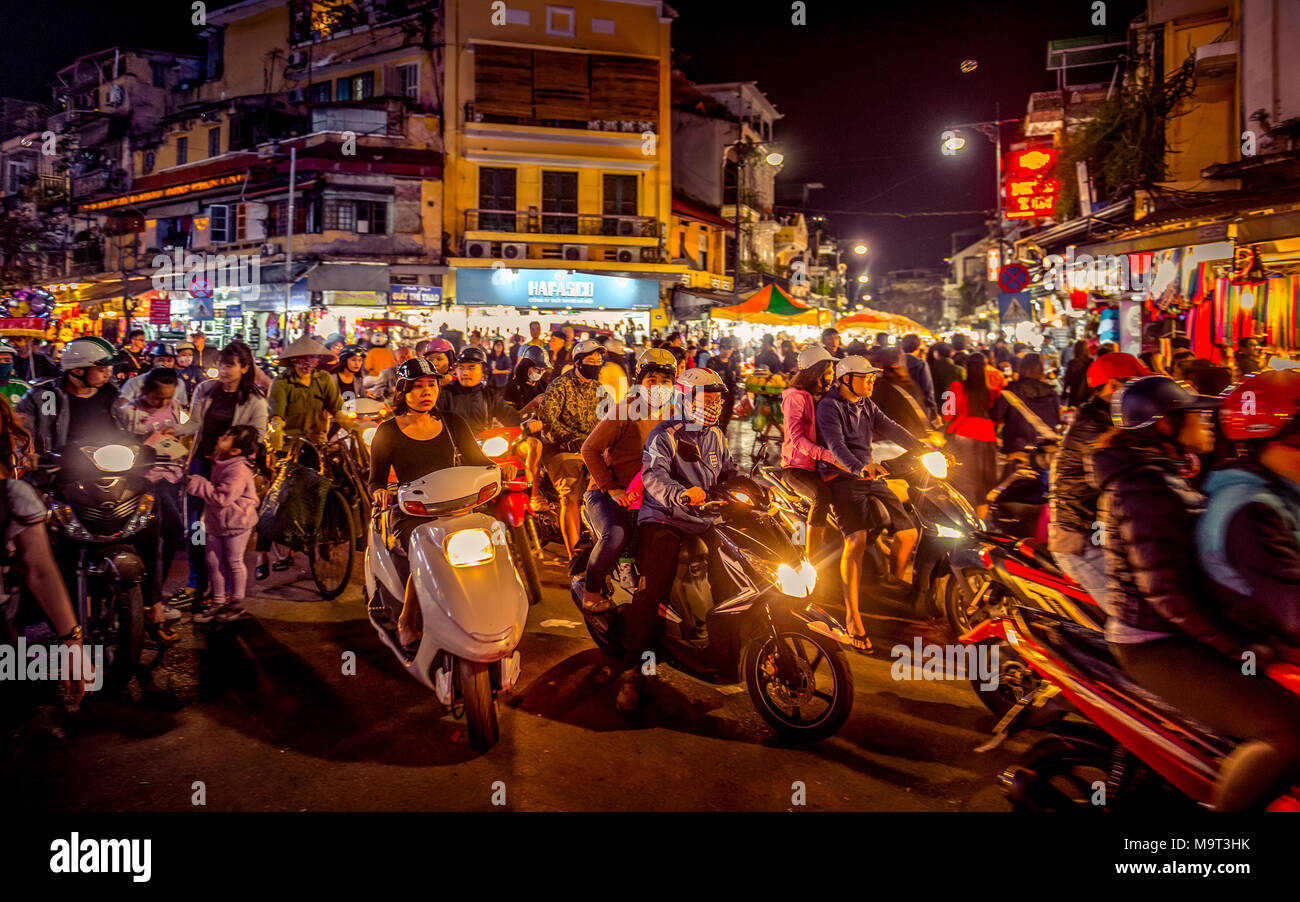 Asien, Vietnam, Hanoi Foto Stock