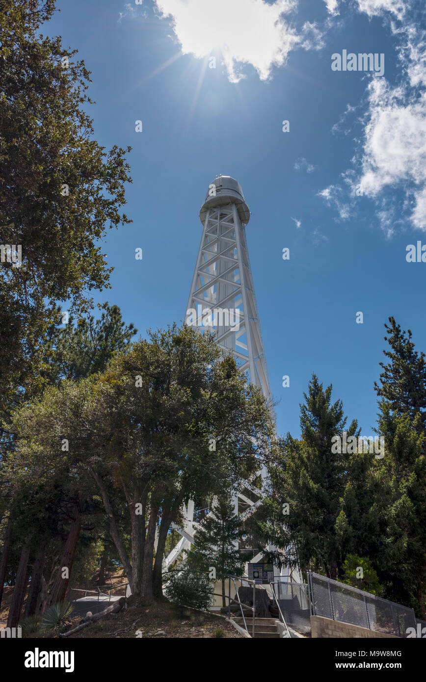 Torre Solare, Mount Wilson Obervatory, CA Foto Stock