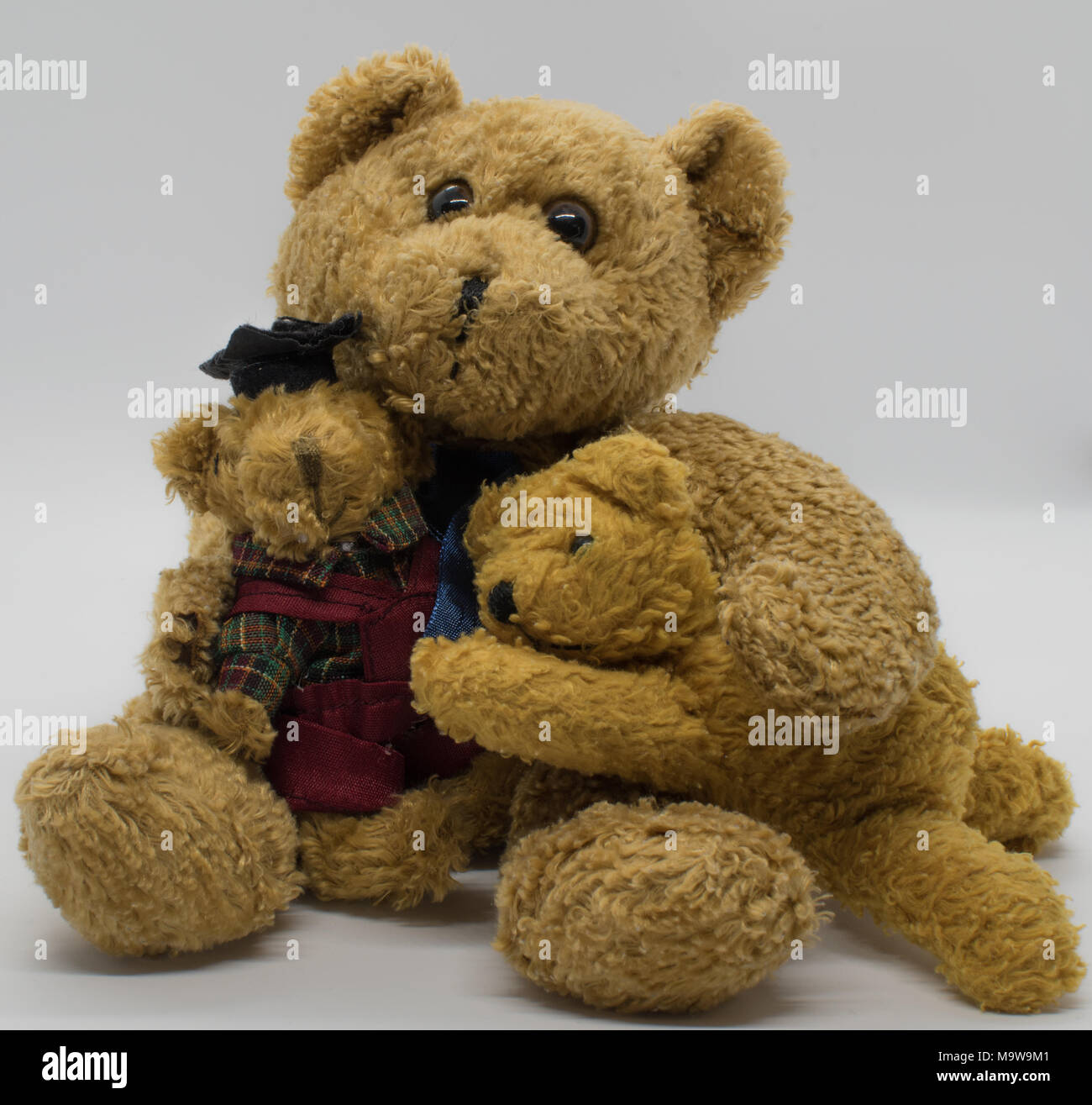 Teddy Bear Famiglia Foto Stock