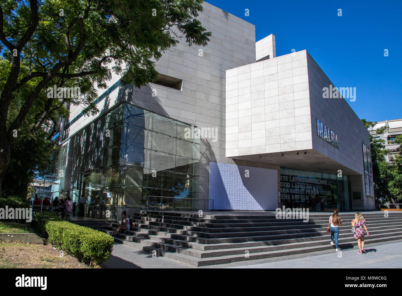 MALBA, Museo de Arte latino-americano de Buenos Aires, latino moderno Art Museum, Buenos Aires, Argentina Foto Stock