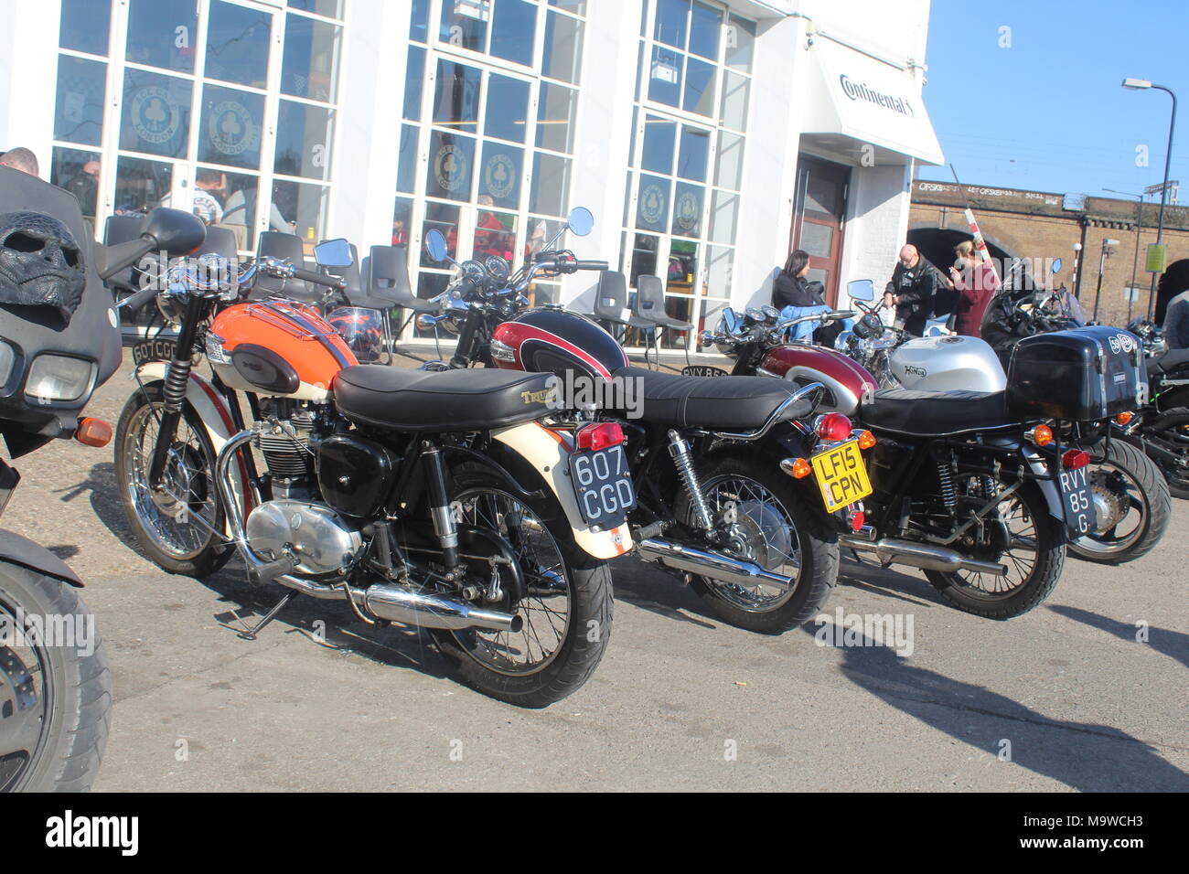 Ace Cafe Londra Foto Stock