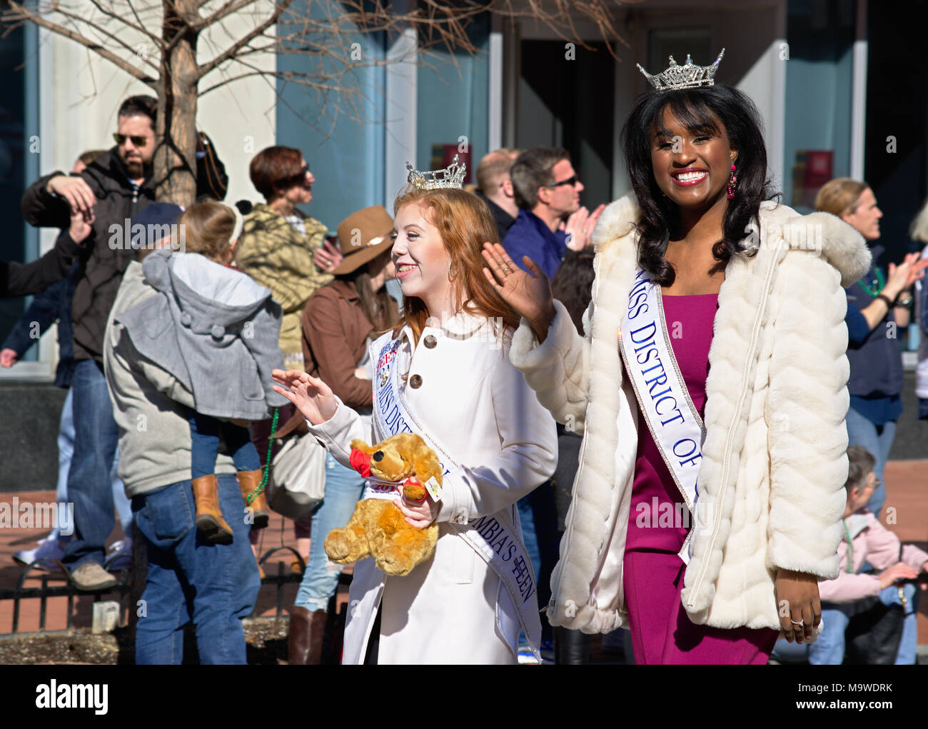 Miss Distretto di Columbia e Miss Teen DC Foto Stock