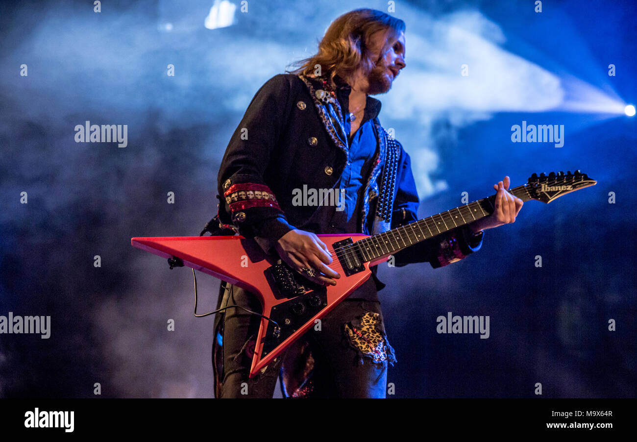 Bournemouth, Regno Unito.27 marzo, 2018. Circus degli orrori presso il padiglione di Bournemouth. Credito: Charlie Raven/Alamy Live News Foto Stock