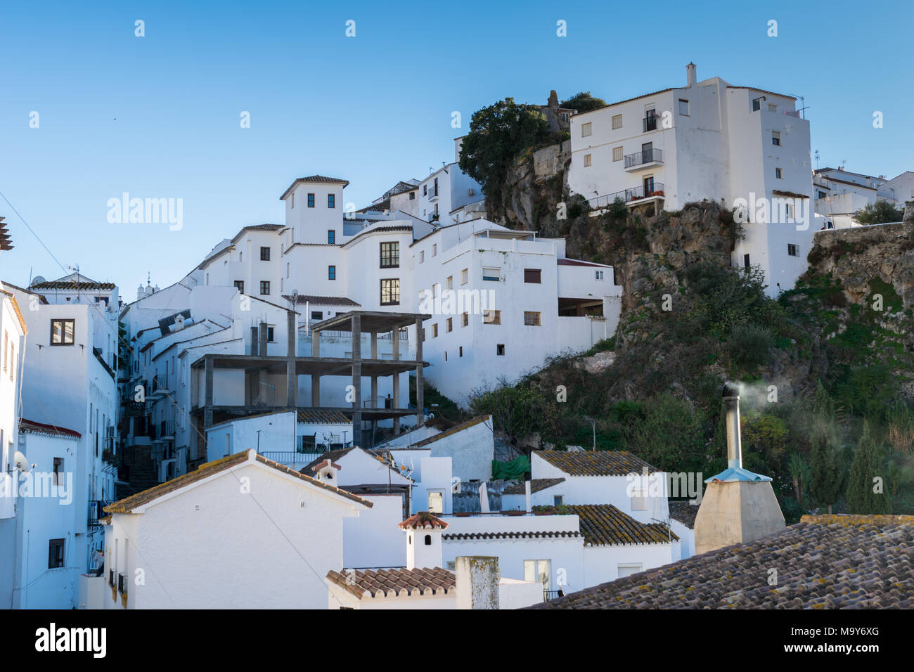 Casares, case in Pueblo Foto Stock