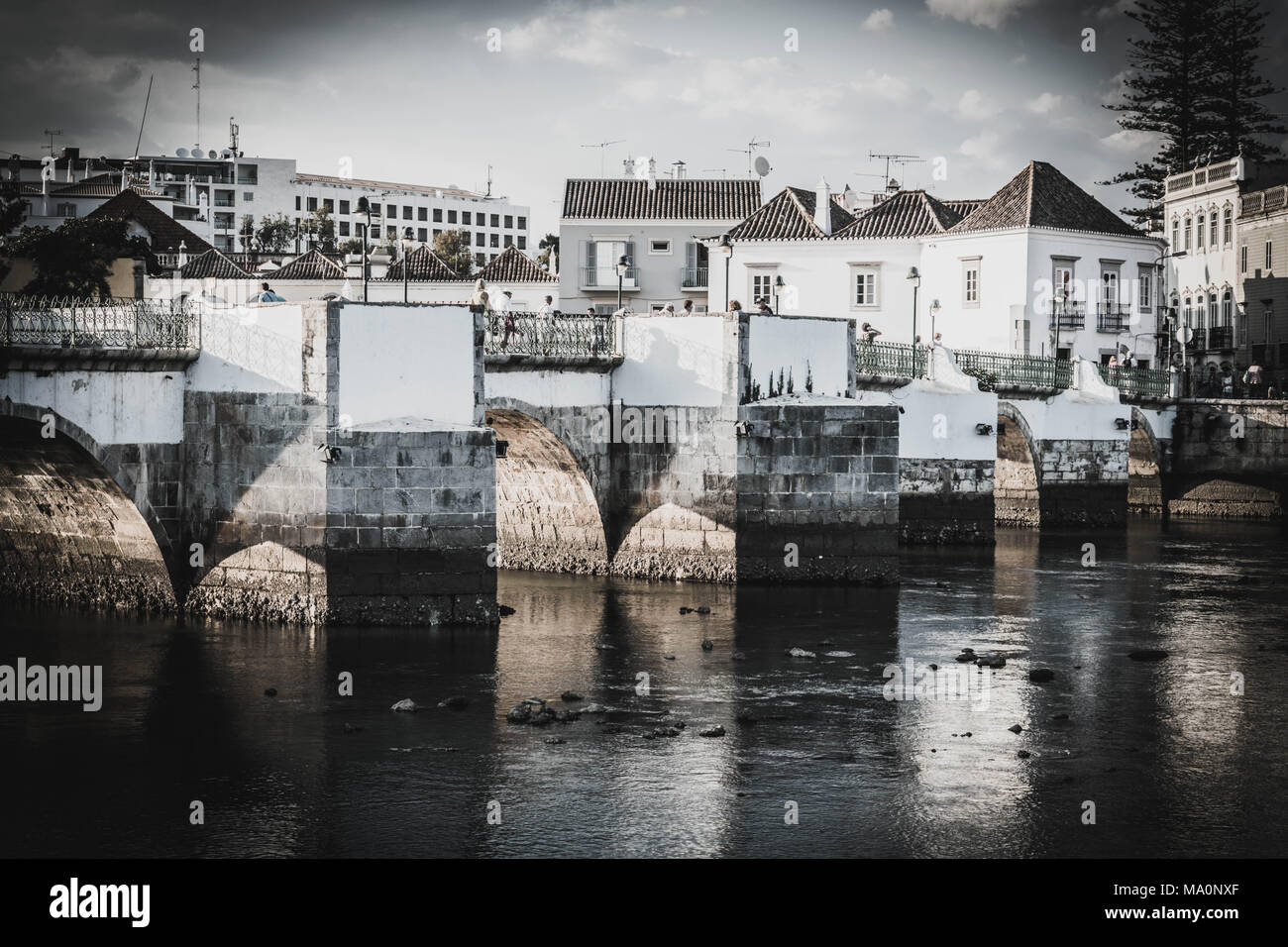 Architettura di Tavira portogallo Foto Stock