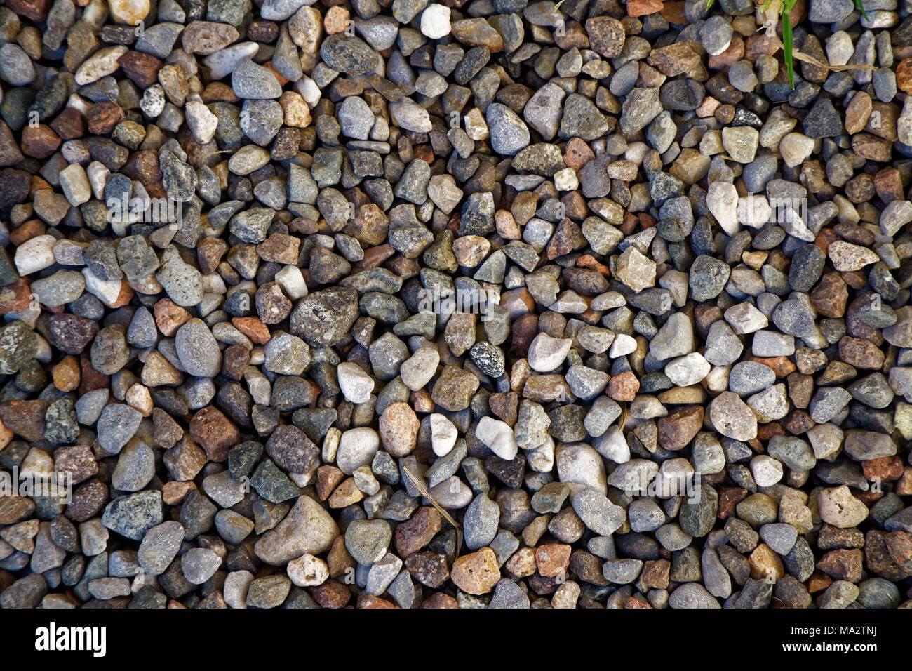 Tessitura della pietra, roccia livello superficiale, di ghiaia sfondo per sito web o dispositivi mobili Foto Stock