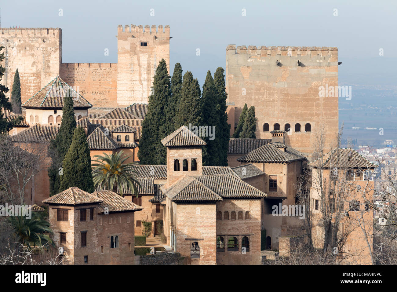 Palazzo della Alhambra, Spagna Foto Stock