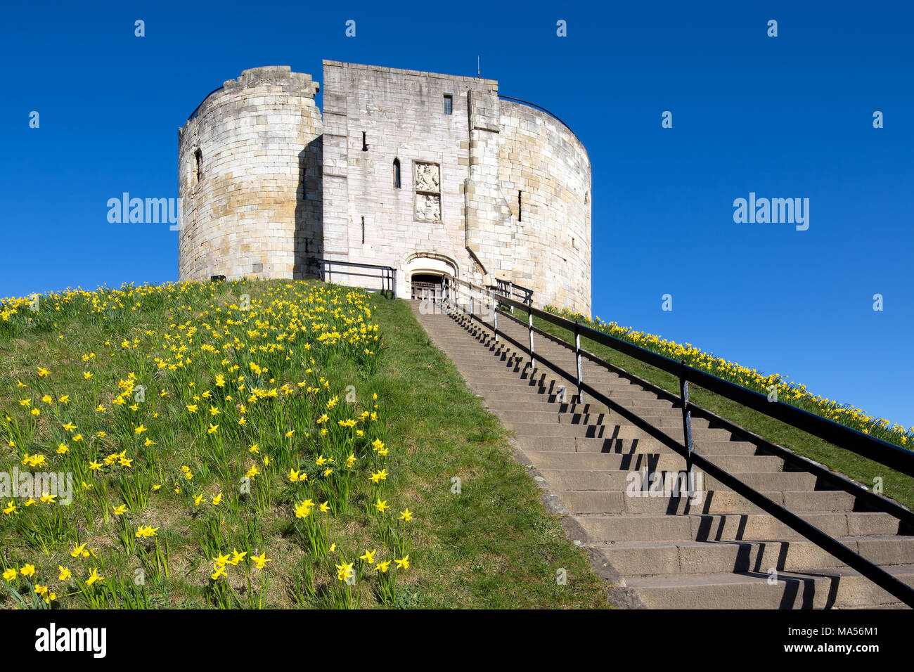 La Torre di Clifford, York Foto Stock