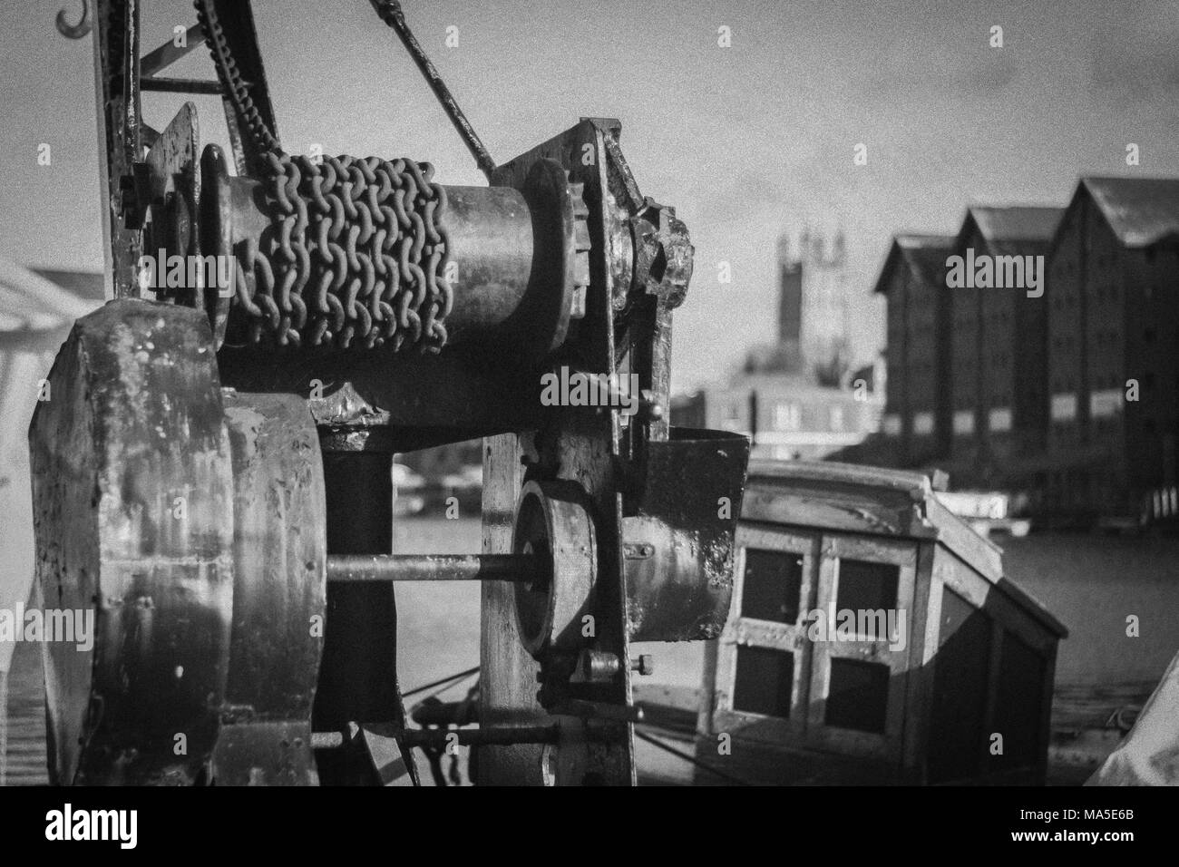 Gloucester Docks, Gloucestershire Foto Stock