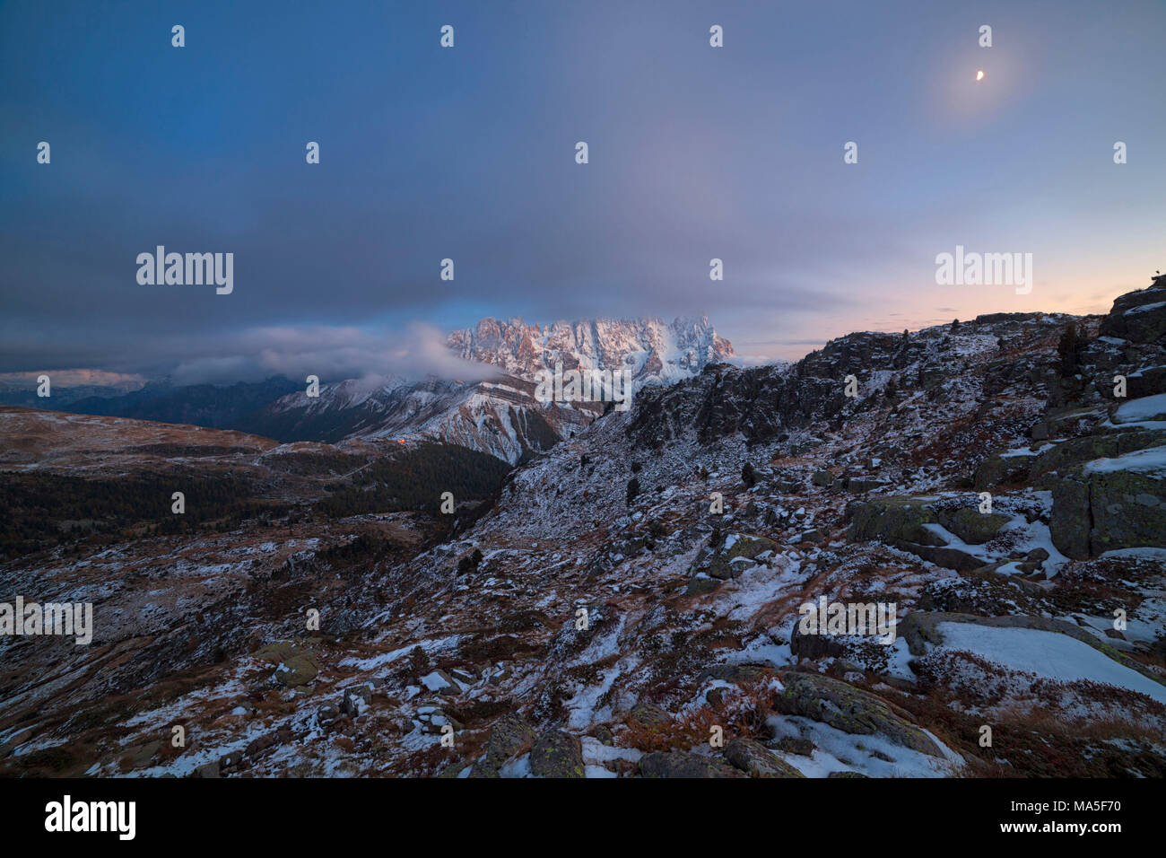 Laste di Iuribrutto, Dolomiti, Falcade, provincia di Belluno, Veneto, Italia. Foto Stock
