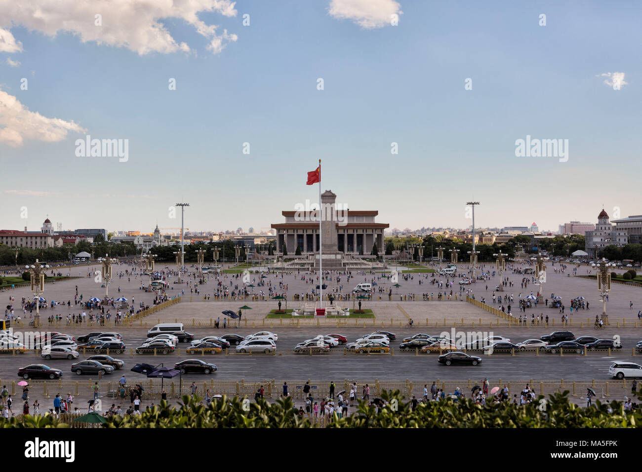 Asia,Asian,Asia orientale, Cina, Pechino. Piazza Tiananmen Foto Stock