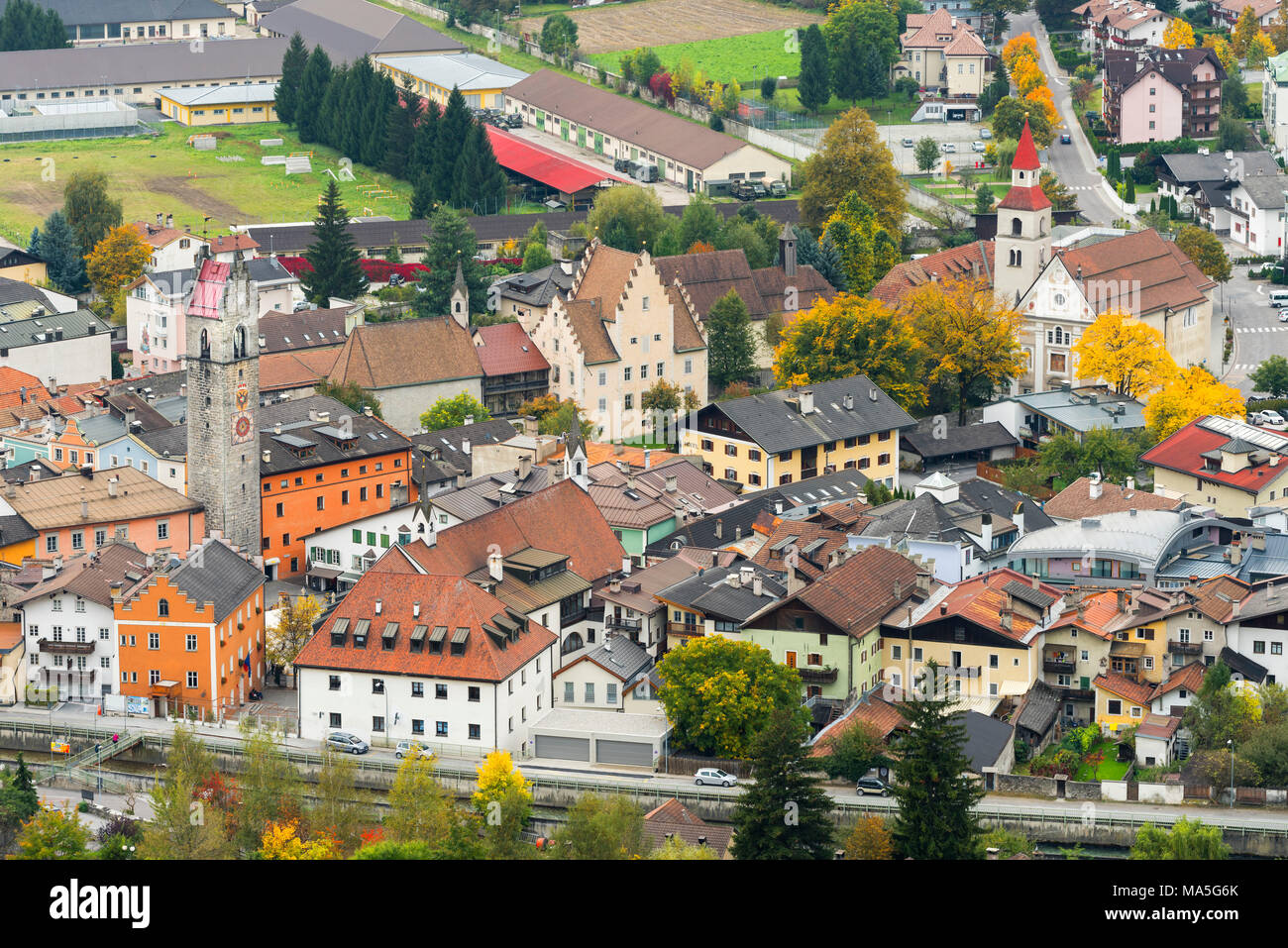 Vipiteno Vipiteno città Europa, Italia, Regione Trentino Alto Adige, distretto di Bolzano, Alto Adige Foto Stock