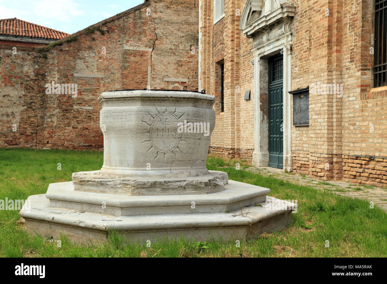 La chiesa di Santa Maria degli Angeli, Murano Foto Stock