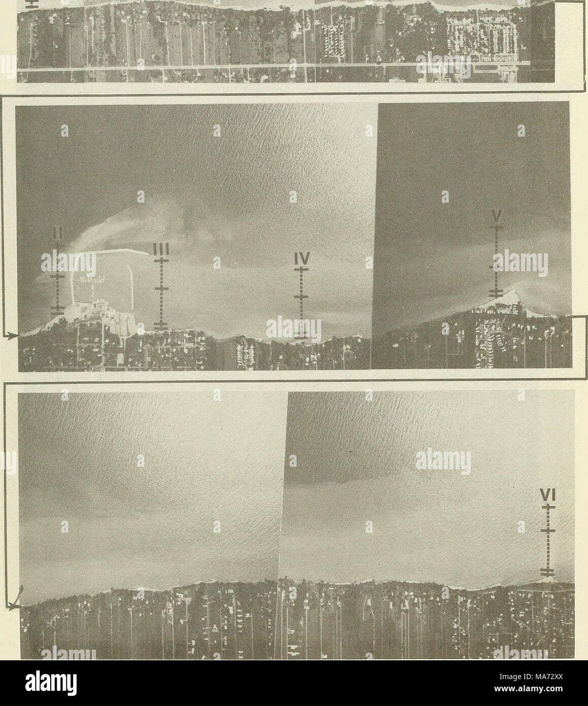 . Effetti della spiaggia di nutrimento sul nearshore ambiente nel Lago Huron a Lexington Harbour (Michigan) . La figura 2. Area di studio con seca e stazioni di campionamento indicato. Foto Stock
