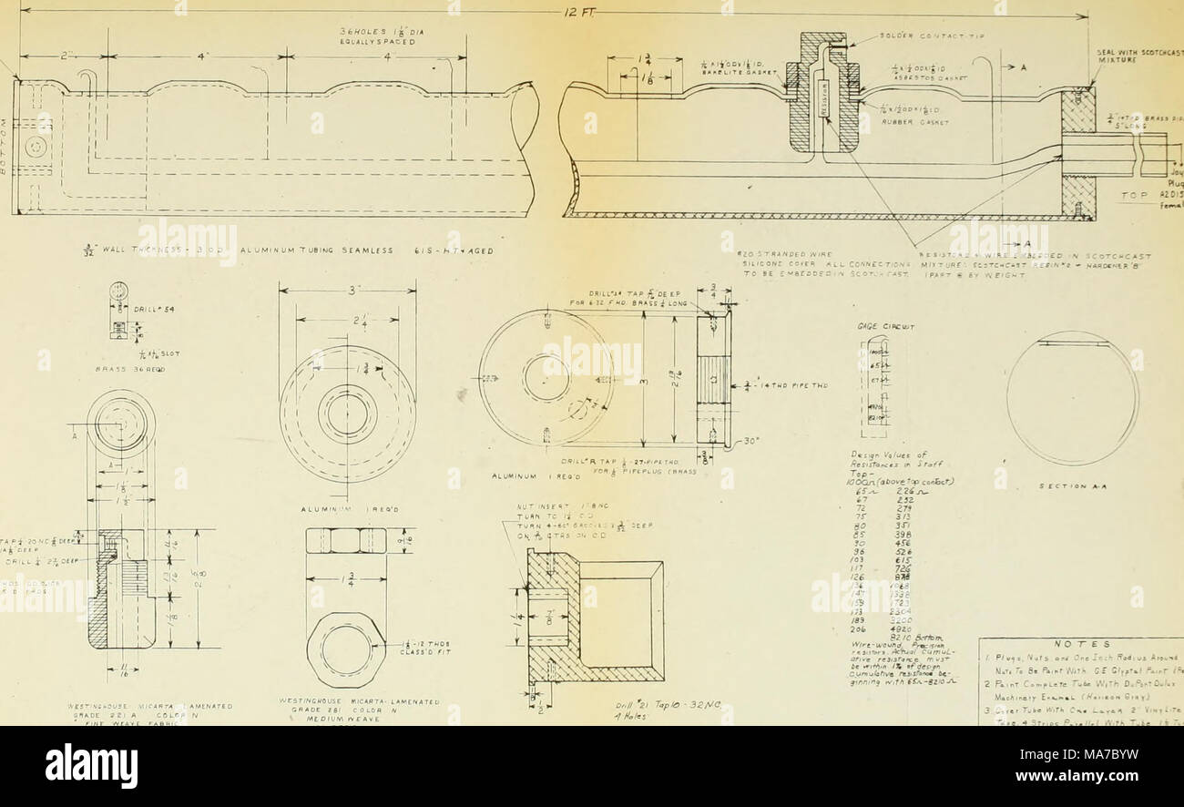 . Onda elettrica personale : Ufficio Idrografico modello mark I . Toccare- ^MA'afiov'^ Zo^bttJ è^^ ZZij 72 ni in 396 *Â" 36 un tl? 7XS 126 0* j- /3J8 (53 1723 171 230&lt; 32OC 20b ezic &AMP; * * ov W/ '2* 7*Pio - 3j?yc 2 PÂ",nT C-Â";.= Â"= "- â â FIG. 6. Modificato il passaggio-resistenza dfcGE Foto Stock