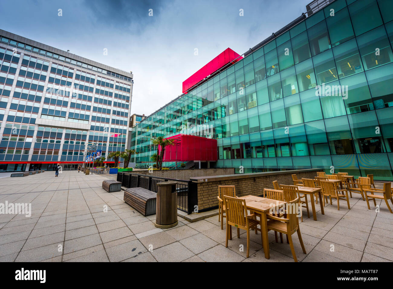 Campus; edifici; Imperial college di Londra; Inghilterra; Regno Unito, futures su energia lab; Foto Stock