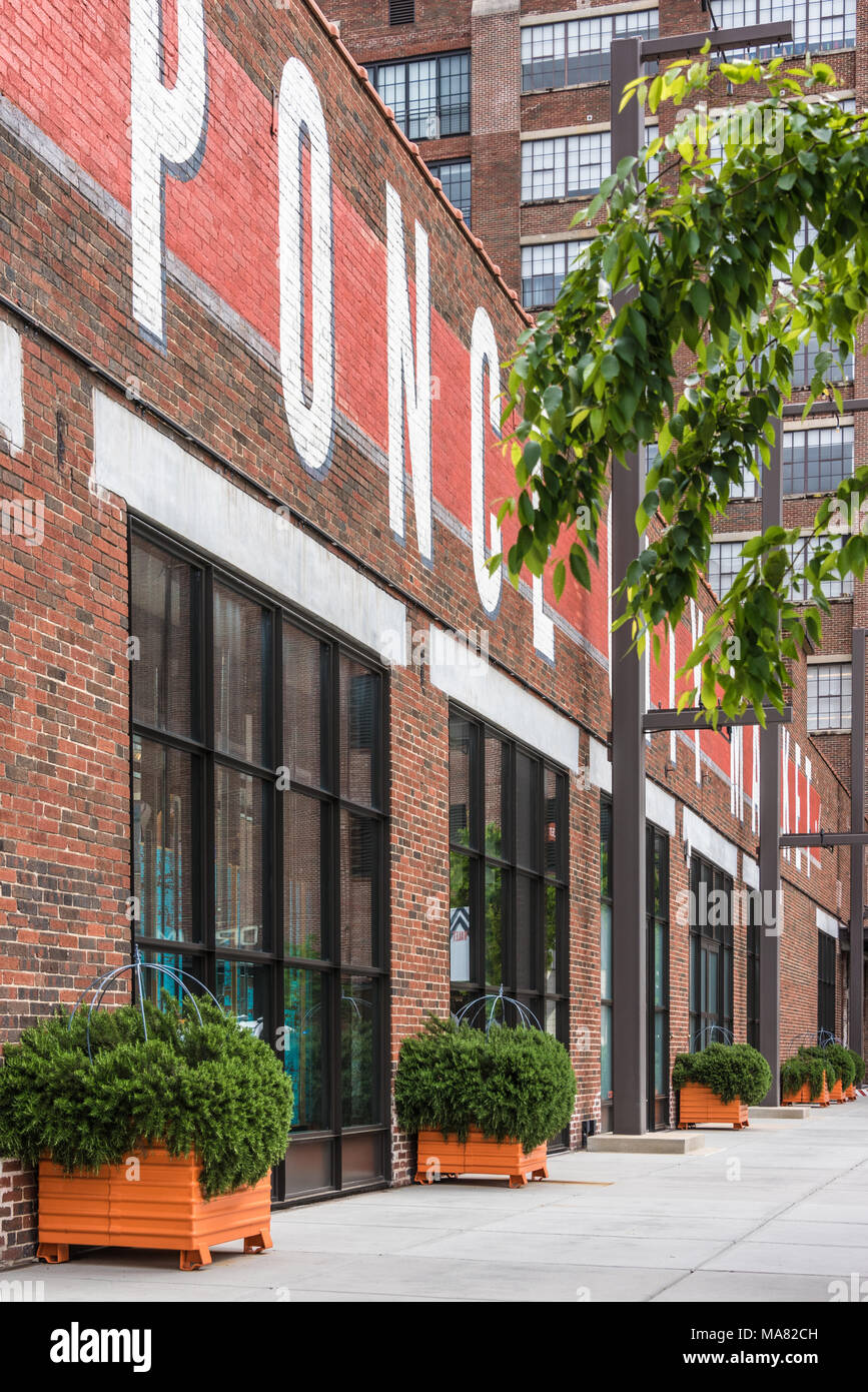 Ponce Città Mercato nel centro storico della quarta Ward distretto di Atlanta, Georgia. (USA) Foto Stock