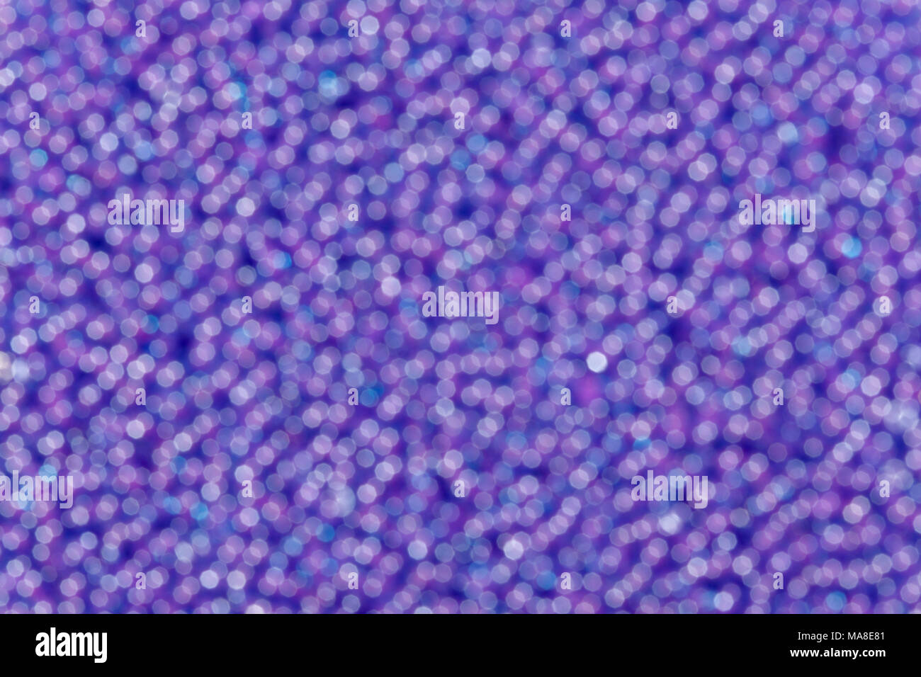 Viola luminoso bokeh di fondo. Foto Stock