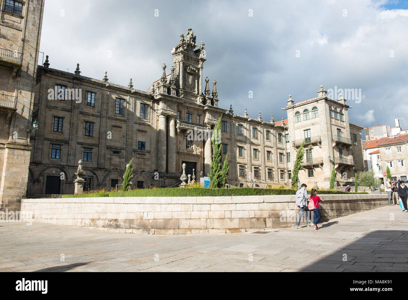 Santiago de Compostela, Escola Universitaria de a far traballare Social Foto Stock