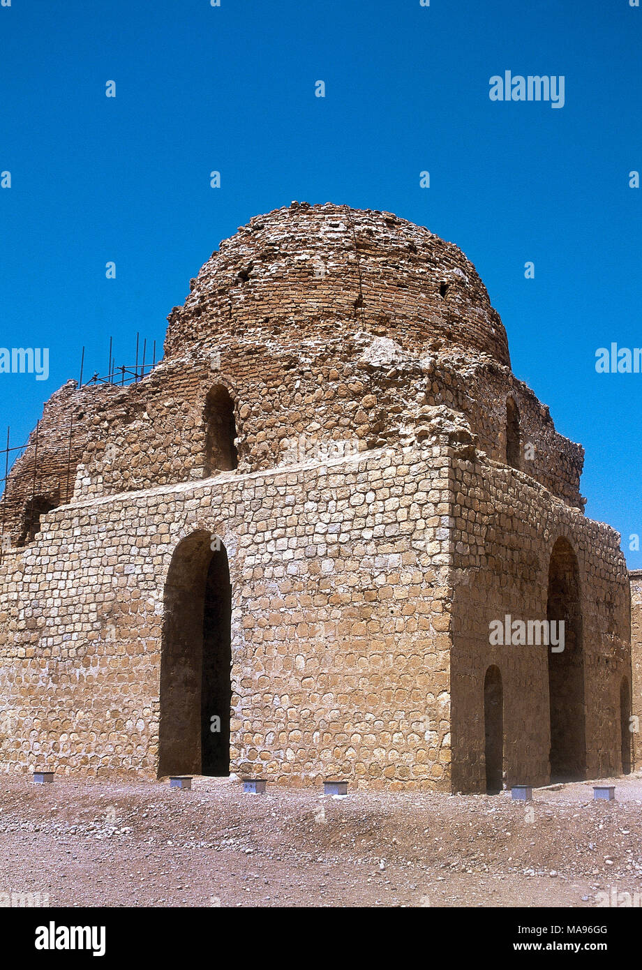 L'Iran. Palazzo di Sarvestan. Sassanian periodo. Costruito nel V secolo D.C. dal re Bahramgur (420-438). Foto Stock