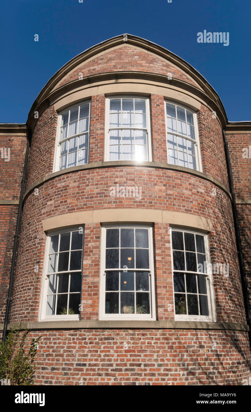 Jarrow Old Hall, XVIII secolo edificio elencato, Jarrow, Tyne and Wear, England, Regno Unito Foto Stock