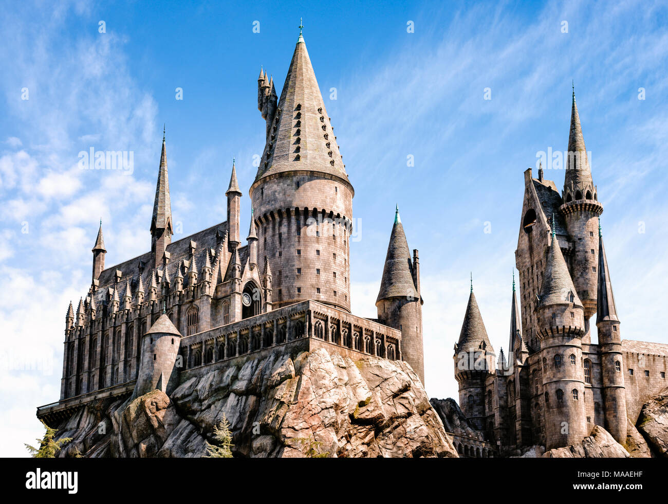 Hogwarts castle harry potter immagini e fotografie stock ad alta  risoluzione - Alamy