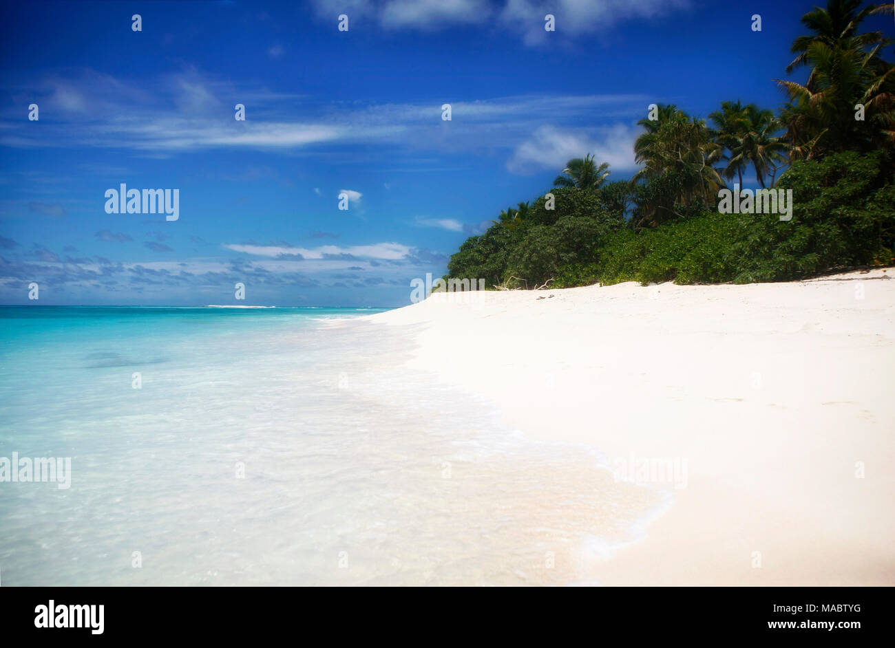 Spiaggia di Isole Fiji, Oceanie Foto Stock