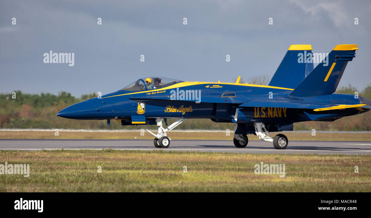 Navy Blue Angels Foto Stock