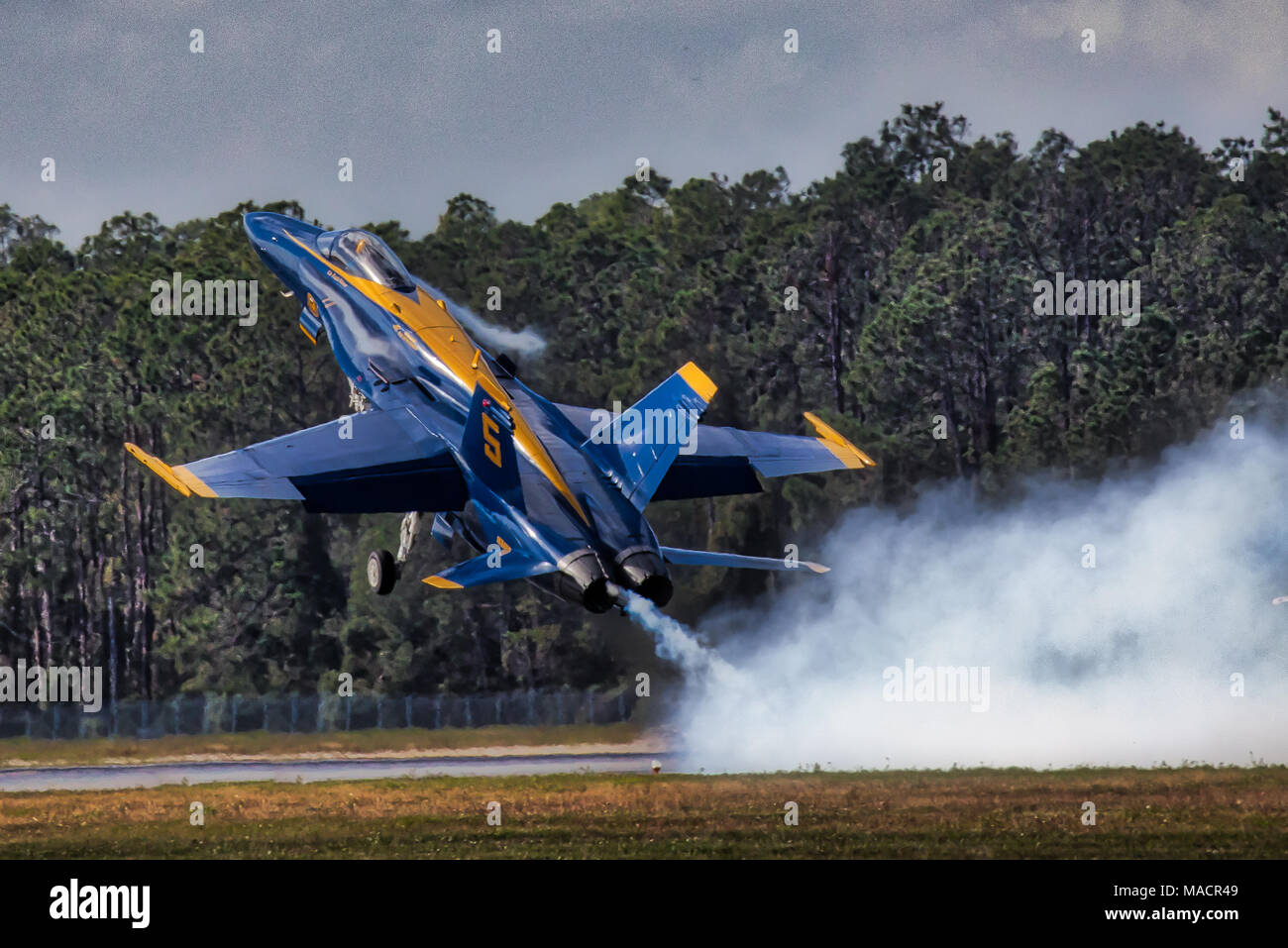 Navy Blue Angels Foto Stock