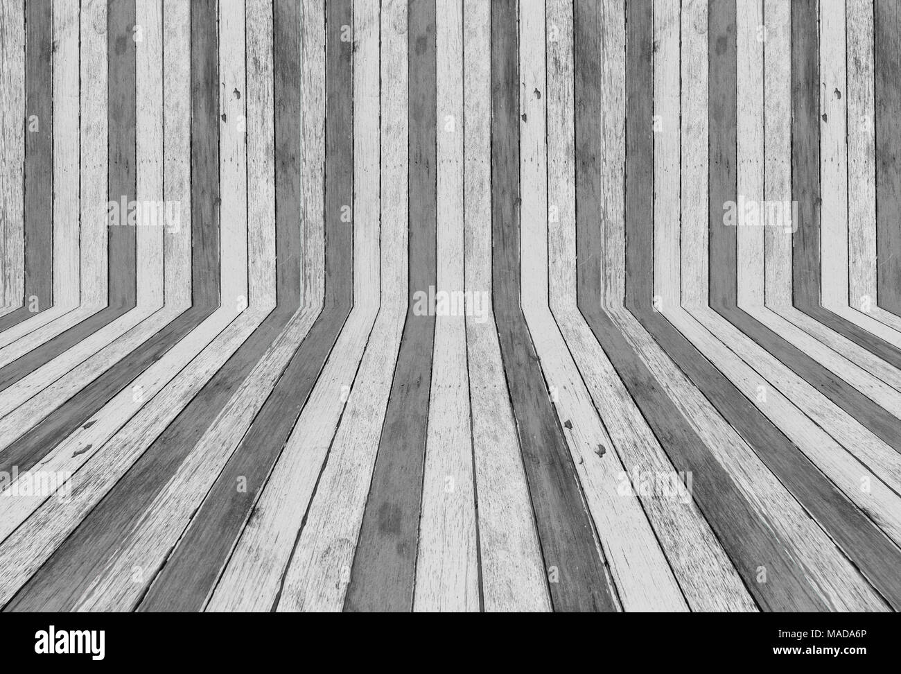 Colorato della vecchia staccionata in legno Foto Stock