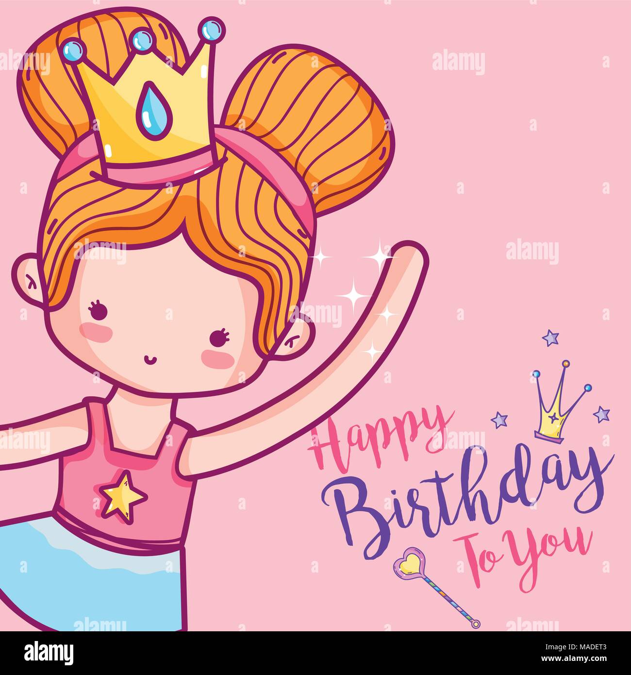 buon-compleanno-card-ragazza-carina-ballerina-cartoon-illustrazione