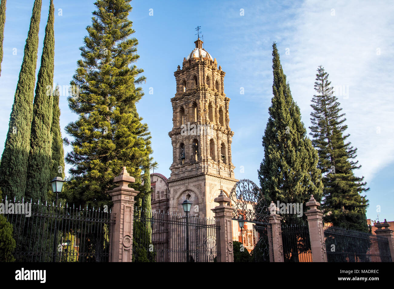 Templo de San Agustín, San Luis Potosi, Messico Foto Stock