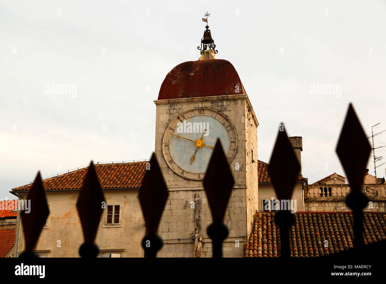 Trogir, Dalmazia, Croazia, Europa Foto Stock
