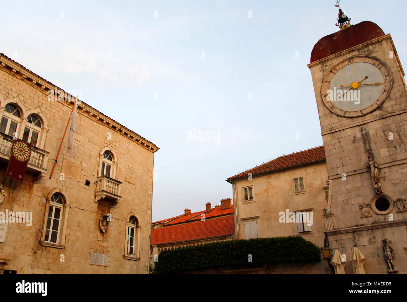 Trogir, Dalmazia, Croazia, Europa Foto Stock