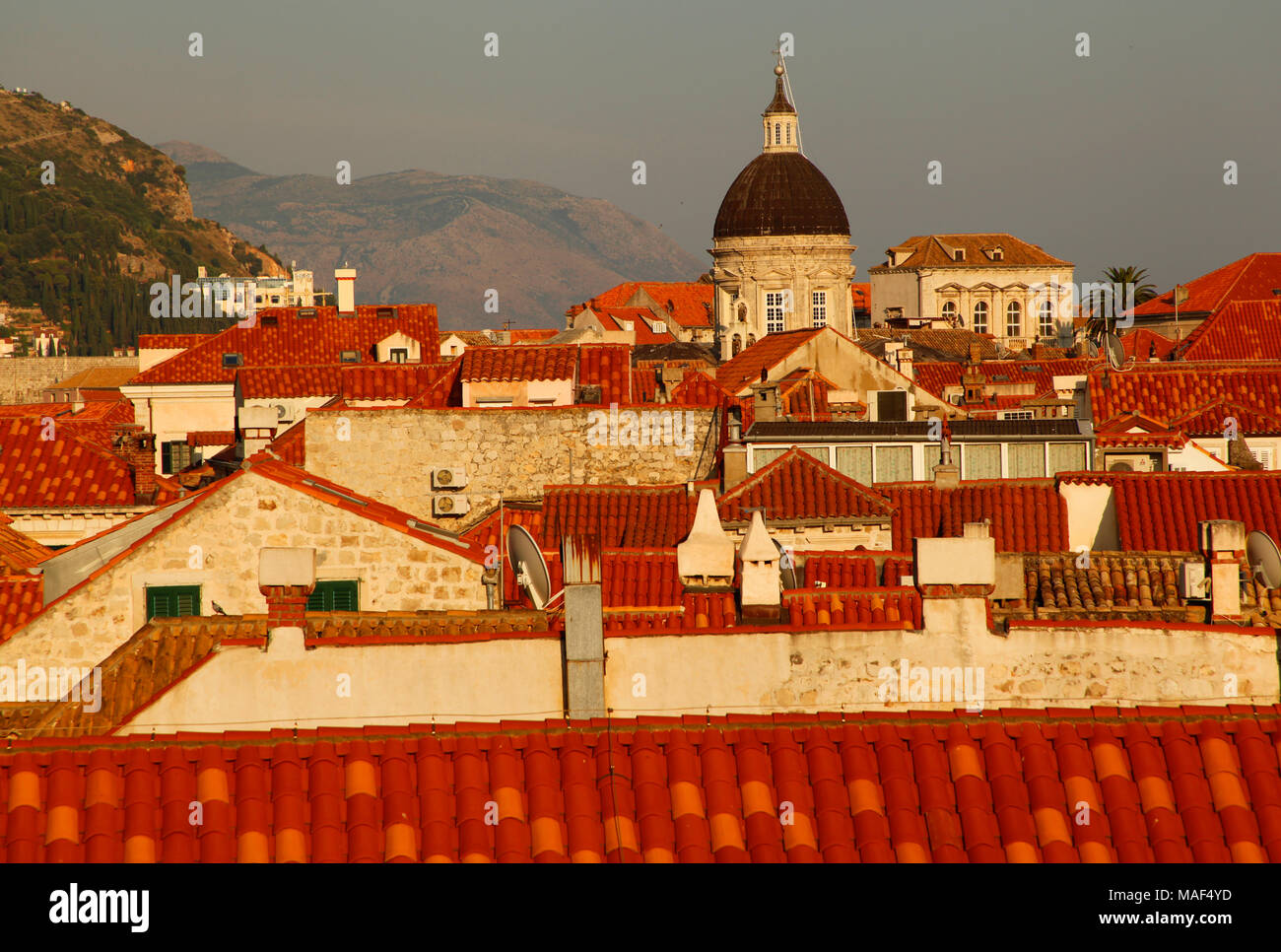 Dubrovnik, Dalmazia, Croazia, Europa Foto Stock