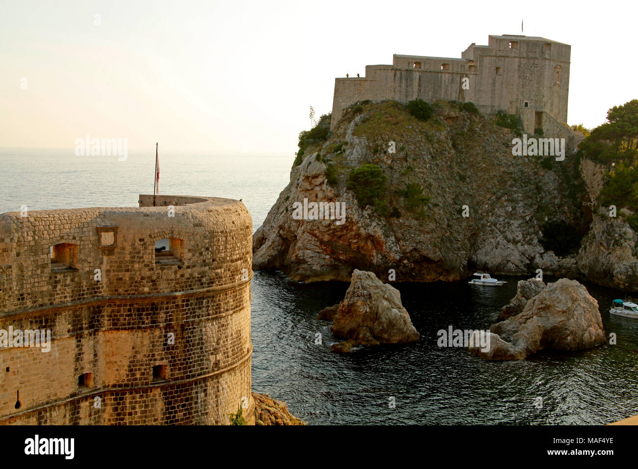 Dubrovnik, Dalmazia, Croazia, Europa Foto Stock