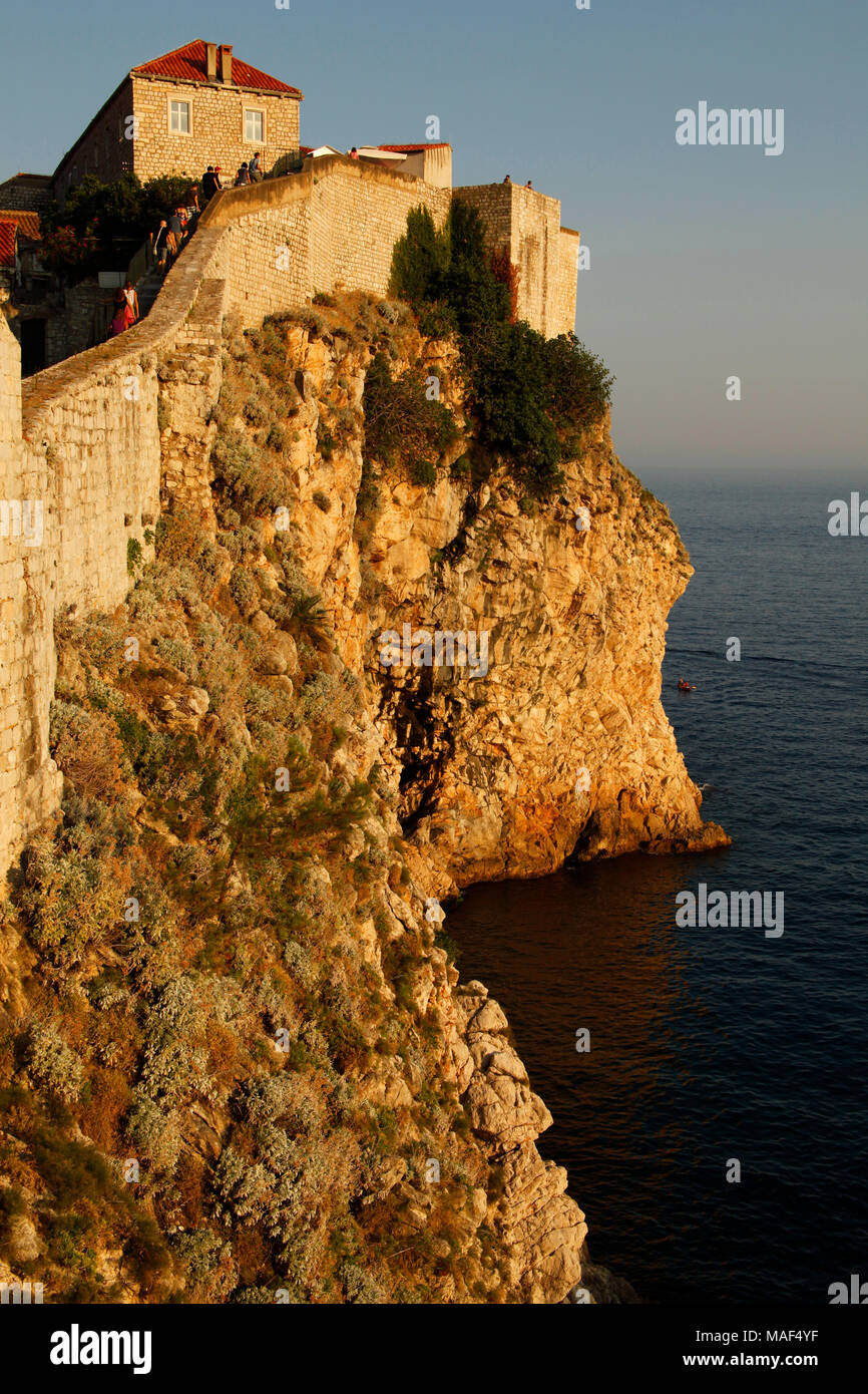 Dubrovnik, Dalmazia, Croazia, Europa Foto Stock