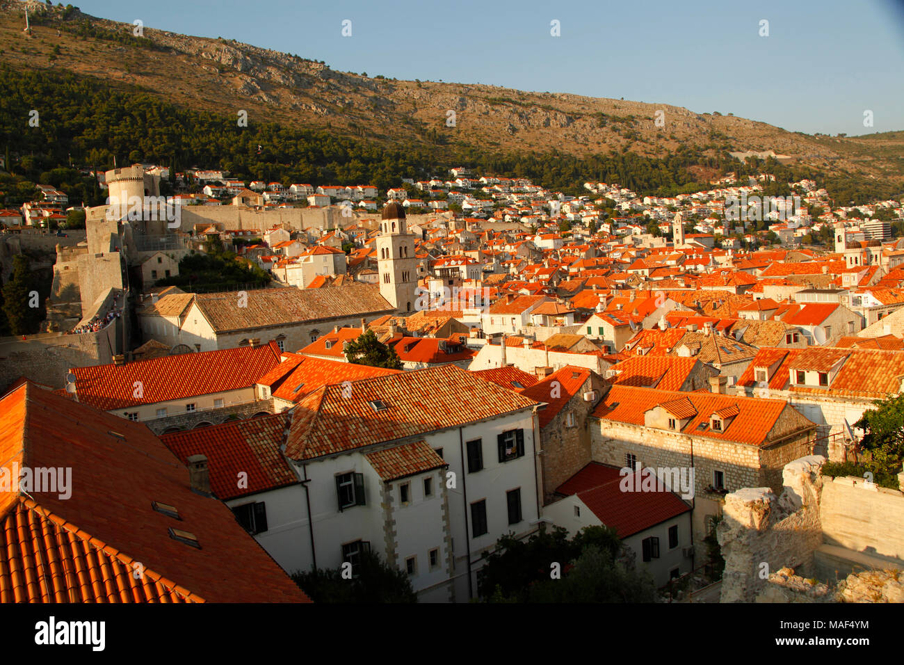 Dubrovnik, Dalmazia, Croazia, Europa Foto Stock