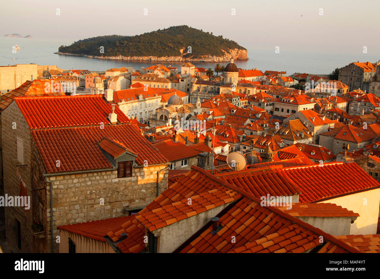 Dubrovnik, Dalmazia, Croazia, Europa Foto Stock