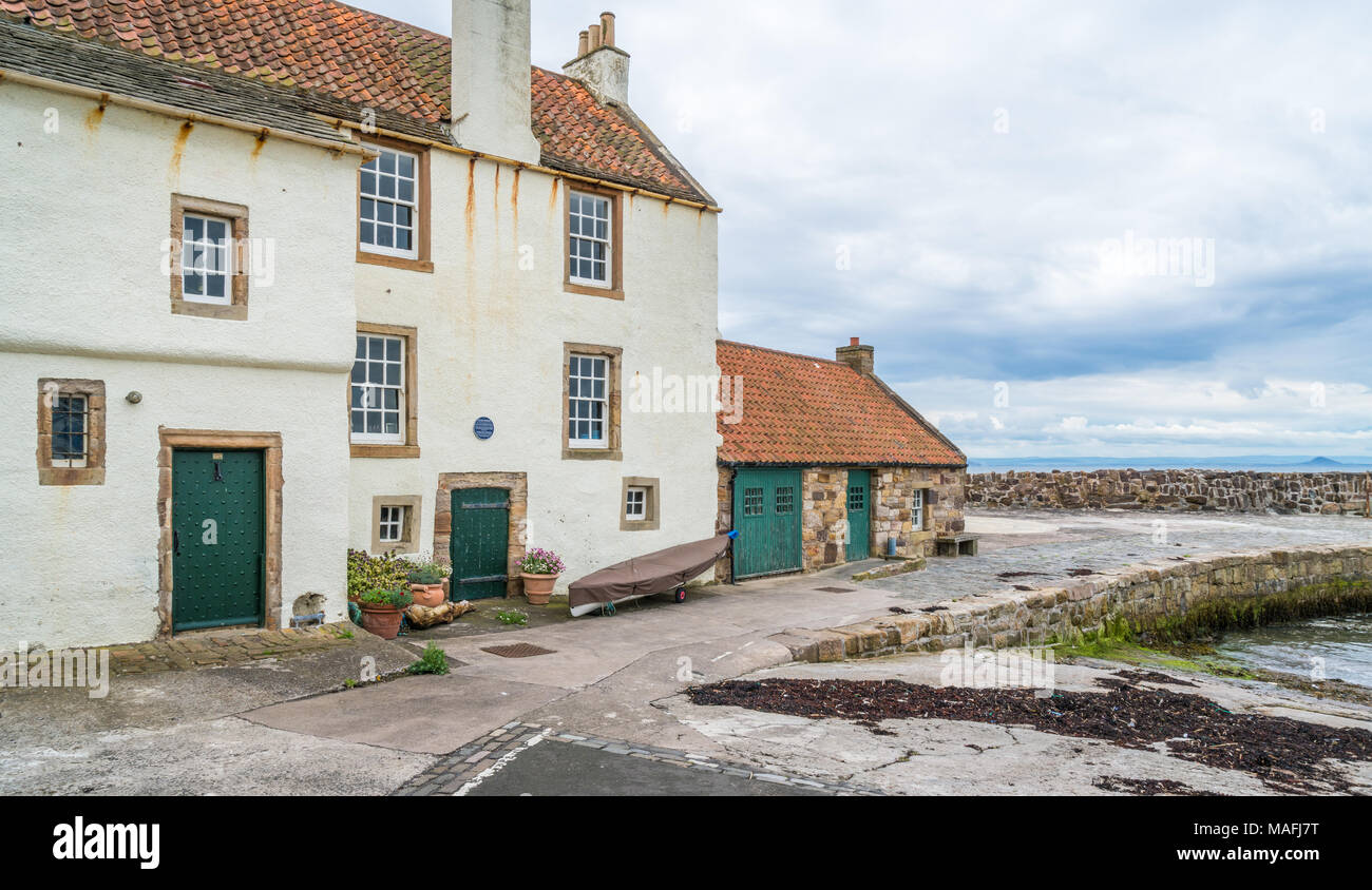 New Scenic 5 posti in vista Pittenweem, in Fife, sulla costa orientale della Scozia. Foto Stock