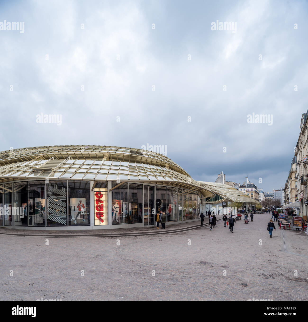 Francia, Parigi - 1 Aprile 2018: Forum des Halles Foto Stock